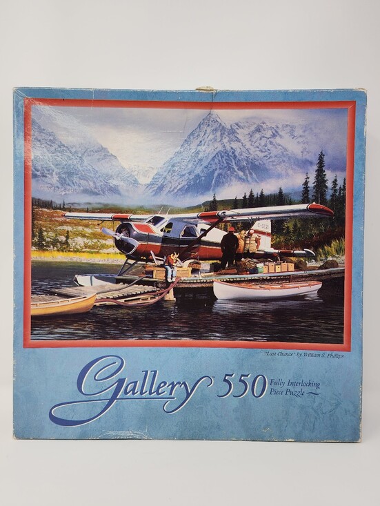 Gallery Other - Vintage 1995 Milton Bradley Gallery "Last Chance" 550 Piece Puzzle
